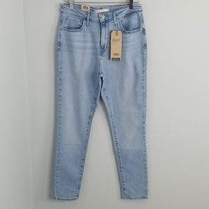 Levi's 721 High Rise Skinny Light Wash Jeans 10 30